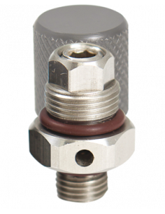 Adjustable overpressure valve