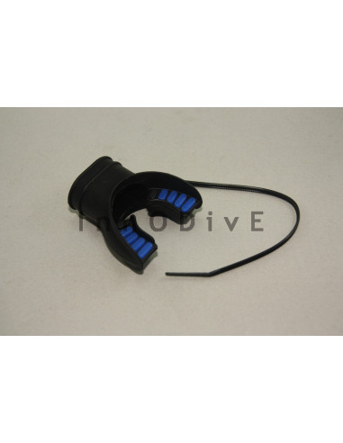Mouthpiece - Clear Silicone with Blue...