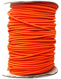 Sandow élastique 4mm orange
