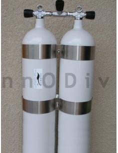 Concave Double 12L steel tank