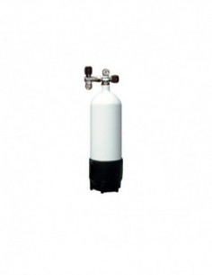 Bouteille acier 15L 232b avec robinet double